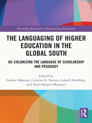 cover image of The Languaging of Higher Education in the Global South